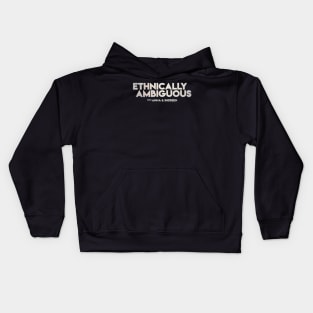 Ethnically Ambiguous Logo Kids Hoodie